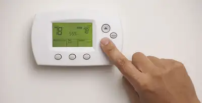 Digital thermostat installation with precise temperature programming in Pasadena, CA