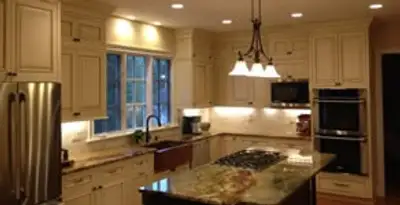Recessed lighting installation enhancing interior lighting by professional electricians in Pasadena, CA