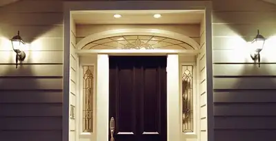 security light installation services with professionally installed entryway lighting in Pasadena, CA